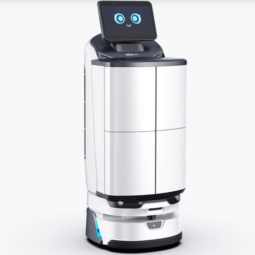 Robot di consegna per cibo - LuckiBot Pro - ORIONSTAR - per hotel / per ospedale / per ambienti esterni