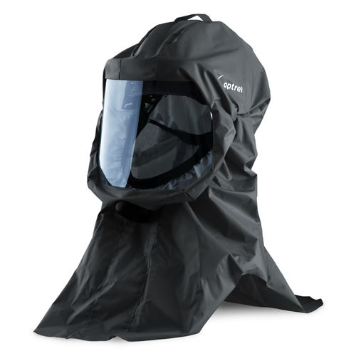 Cappuccio di protezione respiratoria - softhood series - Optrel AG - in nylon / per l'industria agroalimentare / per rettifica