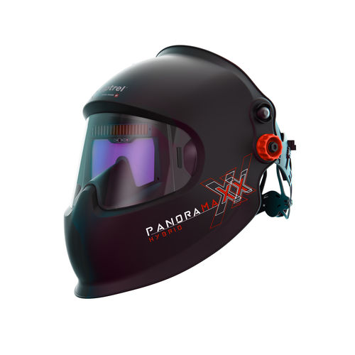 Maschera di saldatura automatica - panoramaxx series - Optrel AG - ad arco / contro gli infrarossi / contro gli UV