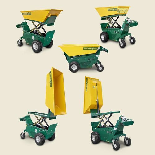 Mini dumper su ruote - E1000 'Super Skub' High Tip - HG - 100% ELECTRIC DUMPERS - elettrico / a batteria / completamente elettrico