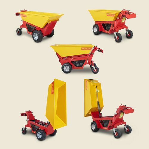 Mini dumper gommato - H1000 'Super Skub' - HG - 100% ELECTRIC DUMPERS - idraulico / con motore a benzina / compatto