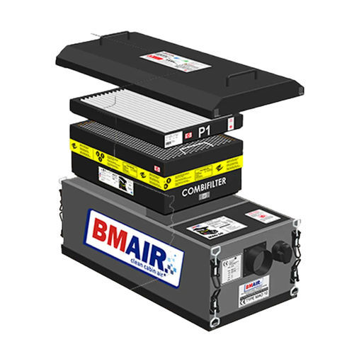 Sistema di filtrazione antiparticolato - MAO-10 series - BMAir International BV - a carboni attivi / ad aria / ad alte prestazioni