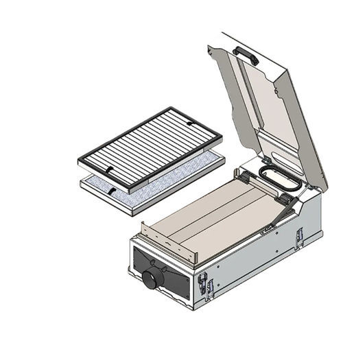 Sistema di filtrazione antiparticolato - F33 series - BMAir International BV - a gas / per acido / HEPA