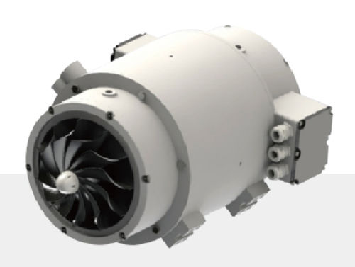 Motore a corrente continua - Santroll Electric - raffreddato ad acqua / per l'industria petrolifera e di estrazione del gas / ad alta velocità