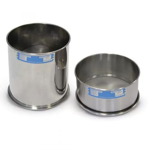 Setaccio per lavaggio bagnato - 15-D0160 series - CONTROLS S.p.A. - in maglia metallica / in acciaio inossidabile / per prodotti edili