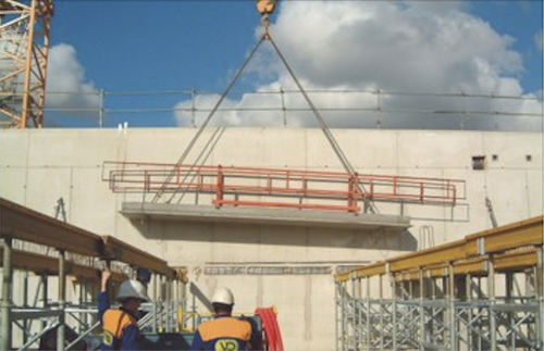 Parapetto galvanizzato - COPAC - per cantiere
