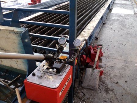Stampo per trave in calcestruzzo - Coote Engineering Limited