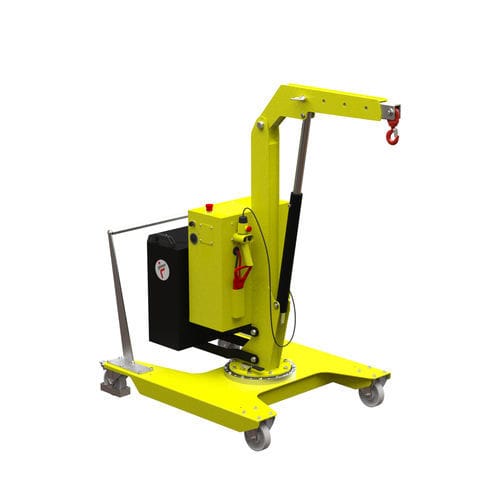 Mini gru da officina 500 kg - 01B5 - Flex Lifting Cranes by AxA Group S.r.l. - idraulico / telescopico / con contrappesi