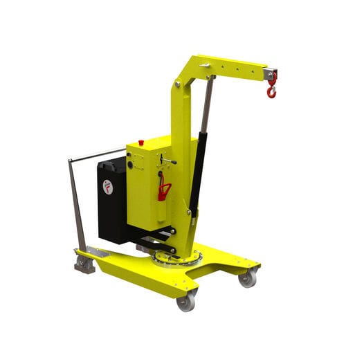 Mini gru mobile - 01B2L - Flex Lifting Cranes by AxA Group S.r.l. - con braccio / per applicazioni pesanti / di sollevamento