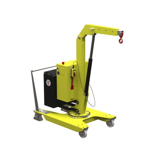 Mini gru mobile - 01B2P - Flex Lifting Cranes by AxA Group S.r.l. - con braccio / a bracci multipli / per applicazioni pesanti