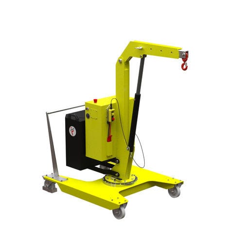 Mini gru mobile - 01B5P - Flex Lifting Cranes by AxA Group S.r.l. - con braccio / a bracci multipli / per applicazioni pesanti