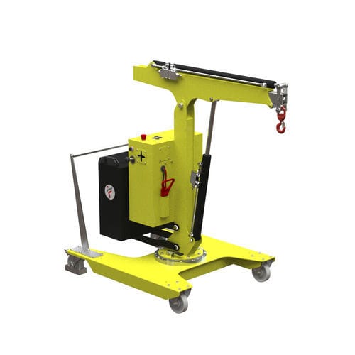Mini gru da officina 500 kg -  01B5SE_1000 - Flex Lifting Cranes by AxA Group S.r.l. - idraulico / telescopico / con contrappesi