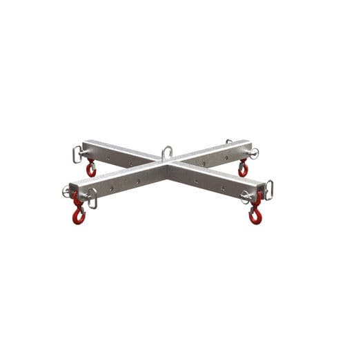 Bilanciatore di carico a croce - LBAC250 - Flex Lifting Cranes by AxA Group S.r.l. - per big bag / regolabile / a 4 punti di sollevamento regolabili