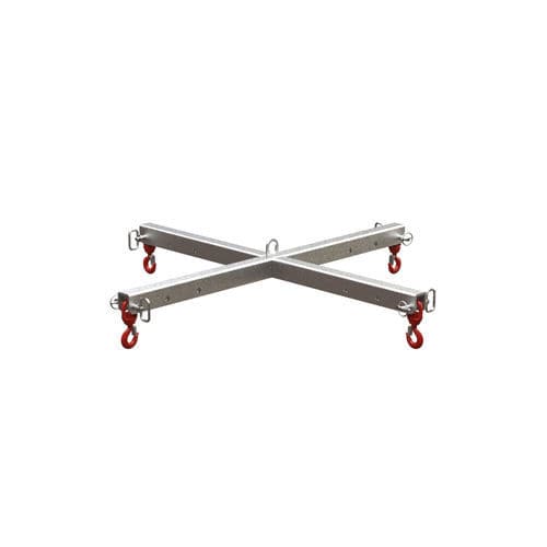 Bilanciatore di carico a croce - LBAC500 - Flex Lifting Cranes by AxA Group S.r.l. - per big bag / regolabile / a 4 punti di sollevamento fissi