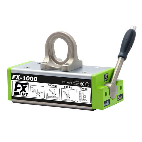 Sollevatore magnetico a commutazione manuale - FX 1000 - Flex Lifting Cranes by AxA Group S.r.l. - per movimentazione / rettangolare