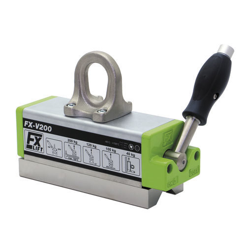Sollevatore magnetico a commutazione manuale - FX-V200 - Flex Lifting Cranes by AxA Group S.r.l. - per movimentazione / rettangolare