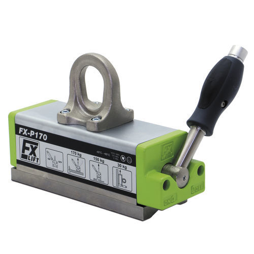 Sollevatore magnetico a commutazione manuale - FX-P170 - Flex Lifting Cranes by AxA Group S.r.l. - per lamiera / per tubi / per movimentazione