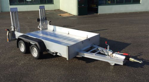 Rimorchio porta-attrezzi - FLY 35 Base - DEFINITIVE CLM SRL - per attrezzatura industriale / da cantiere / a 2 assi