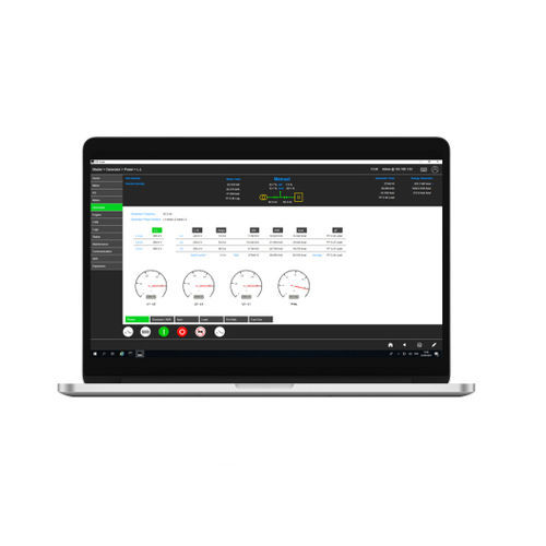 Software SCADA - DSESCADA - Deep Sea Electronics Ltd - di supervisione / di attivazione / Ethernet