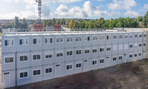 Edificio modulare - Module-t - temporaneo / prefabbricato / industriale