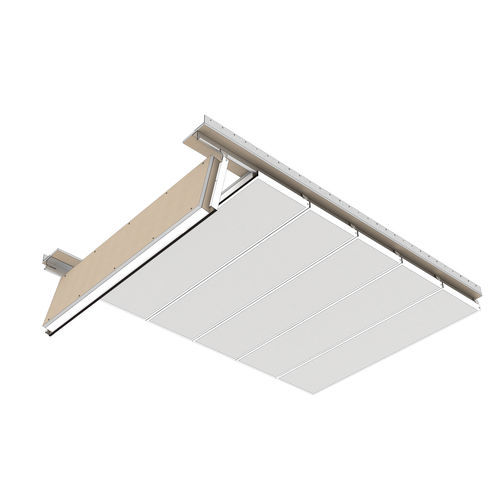 Pannello isolante anima in lana minerale - F30  - Lindner Group - rivestimento in acciaio galvanizzato / per soffitto / acustico