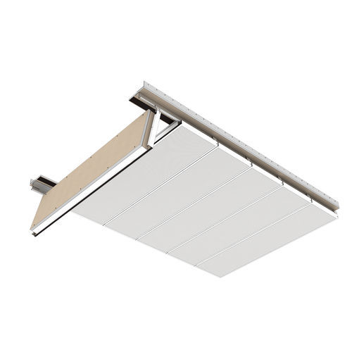 Pannello isolante anima in schiuma - EI30 - Lindner Group - rivestimento in acciaio galvanizzato / per soffitto / acustico
