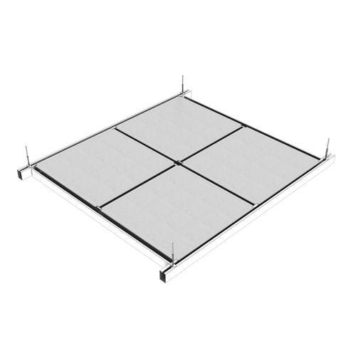 Lamiera piatta - Line 80S Type 2 - Lindner Group - in acciaio / per soffitto