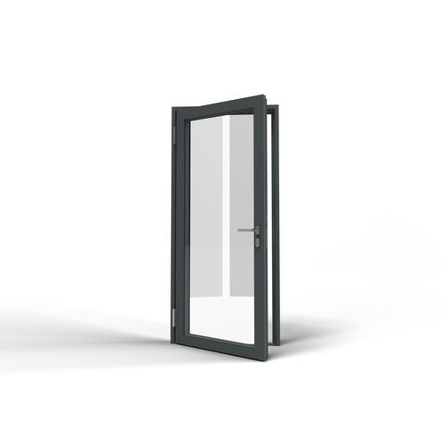Sistema di porte in alluminio - ATB 100 - Lindner Group - vetrato / per interno / di sicurezza
