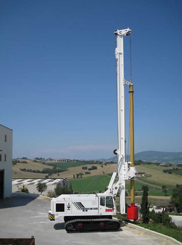 Perforatrice ad elica continua - HR 180 - MAIT S.p.A. - geotecnica / per pali di fondazione / per diaframma