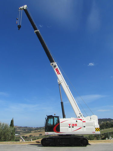 Gru cingolata - T35  - MAIT S.p.A. - per cantiere / compatta