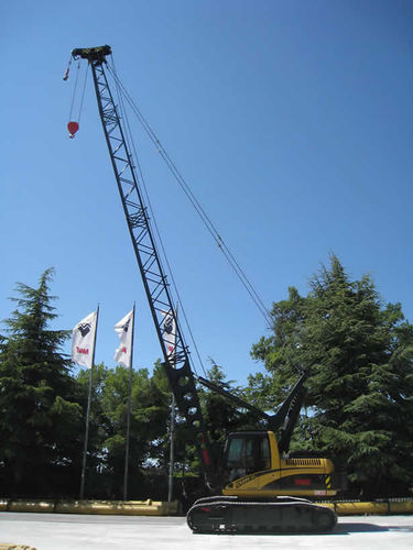 Gru cingolata - 20 - MAIT S.p.A. - tralicciata / per cantiere / idraulica
