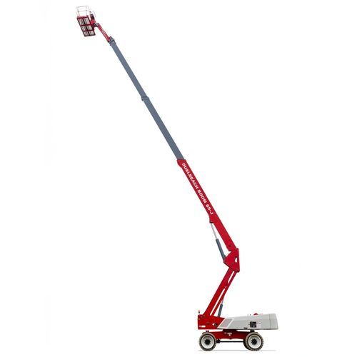 Piattaforma telescopica articolata con motore diesel - DualReach® 85-J Diesel - MEC AERIAL WORK PLATFORMS - su ruota / per applicazioni industriali / autolivellante