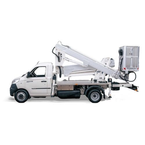 Piattaforma articolata su autotelaio - MXE 170 - Multitel Pagliero S.p.A. - a benzina / a GPL / per cantiere