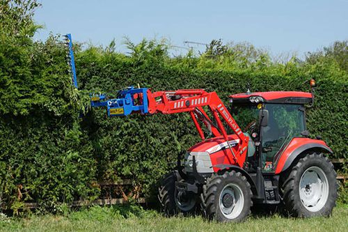 Tagliasiepe idraulico - SA1000 - Slanetrac Engineering Ltd. - montato su trattore