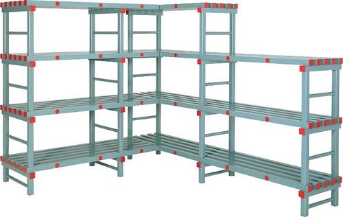 Scaffalatura per l'industria agroalimentare - Schweyer - con ripiani / ad accumulo