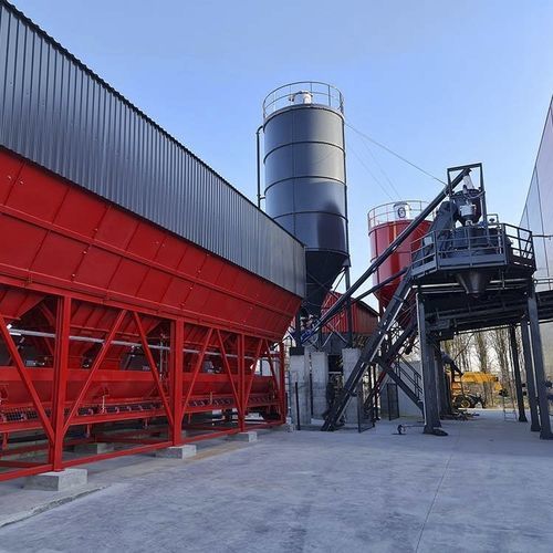 Centrale di betonaggio stazionario - BP series - S.R. Prometal - a 2 assi / a tazze