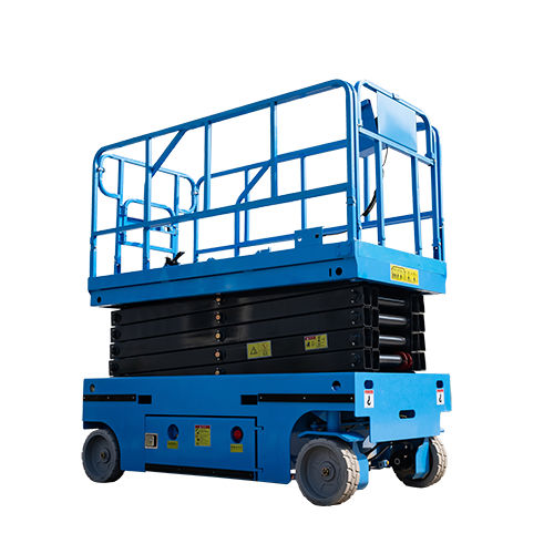 Piattaforma elevatrice a forbice semovente - HW0.3-10 - Shandong Hengwang Group Co., Ltd. - avvolgibile / per interno / da esterno