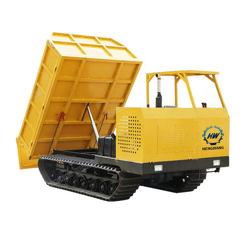Dumper cingolato - HW6000L - Shandong Hengwang Group Co., Ltd. - diesel / con benna elevatrice / compatto