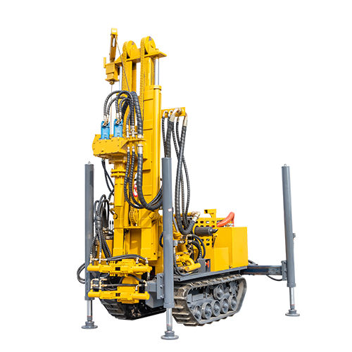 Perforatrice di pozzi - HQZ180L - Shandong Hengwang Group Co., Ltd. - cingolata / rotativa / fondo foro