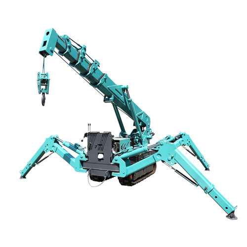 Mini gru con motore diesel - HW120  - Shandong Hengwang Group Co., Ltd. - cingolato / telescopico / con braccio