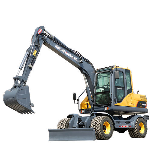 Escavatore gommato - HWL90 - Shandong Hengwang Group Co., Ltd. - intermedio / diesel / per cantiere di costruzione