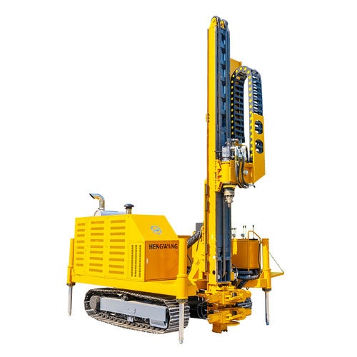 Perforatrice rotativa - HWXP-150C - Shandong Hengwang Group Co., Ltd. - ad elica continua / di carotaggio / per ancoraggi di raccordo