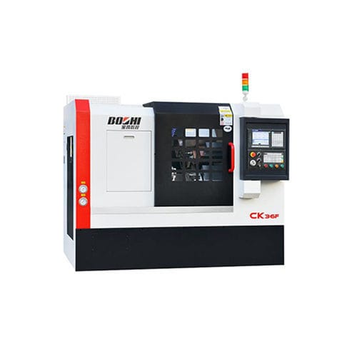 Tornio CNC - CK36F - Baoji Zhongcheng Import&Export Co., Ltd. - orizzontale / 6 assi / con bancale inclinato
