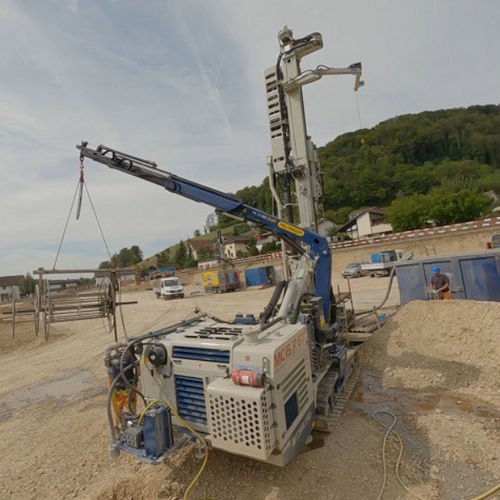 Perforatrice di pozzi geotermici - MC 15 P GT - Comacchio - rotativa / idraulica