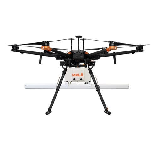 Georadar per rilevamento d’acqua - GeoDrone 80 - Mala
