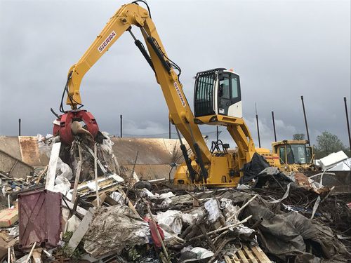 Macchina di movimentazione materiali cingolata - T510 - SIERRA - idraulica
