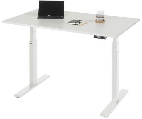 Banco da lavoro industriale - 08-ST-125-080-7035-M - RAU - ad altezza regolabile / elettrico