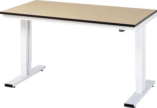 Banco da lavoro in acciaio - 08-WT-150-080-F - RAU - ad altezza regolabile / elettrico