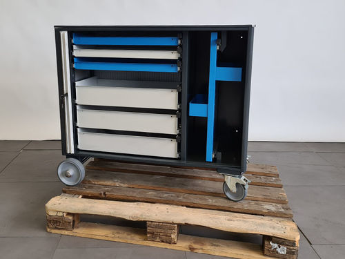 Carrello da officina 6 cassetti - 02-10060.kb-Sch - RAU