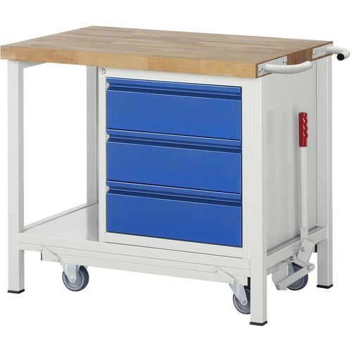 Carrello da officina 3 cassetti - 8157 BASIC - RAU